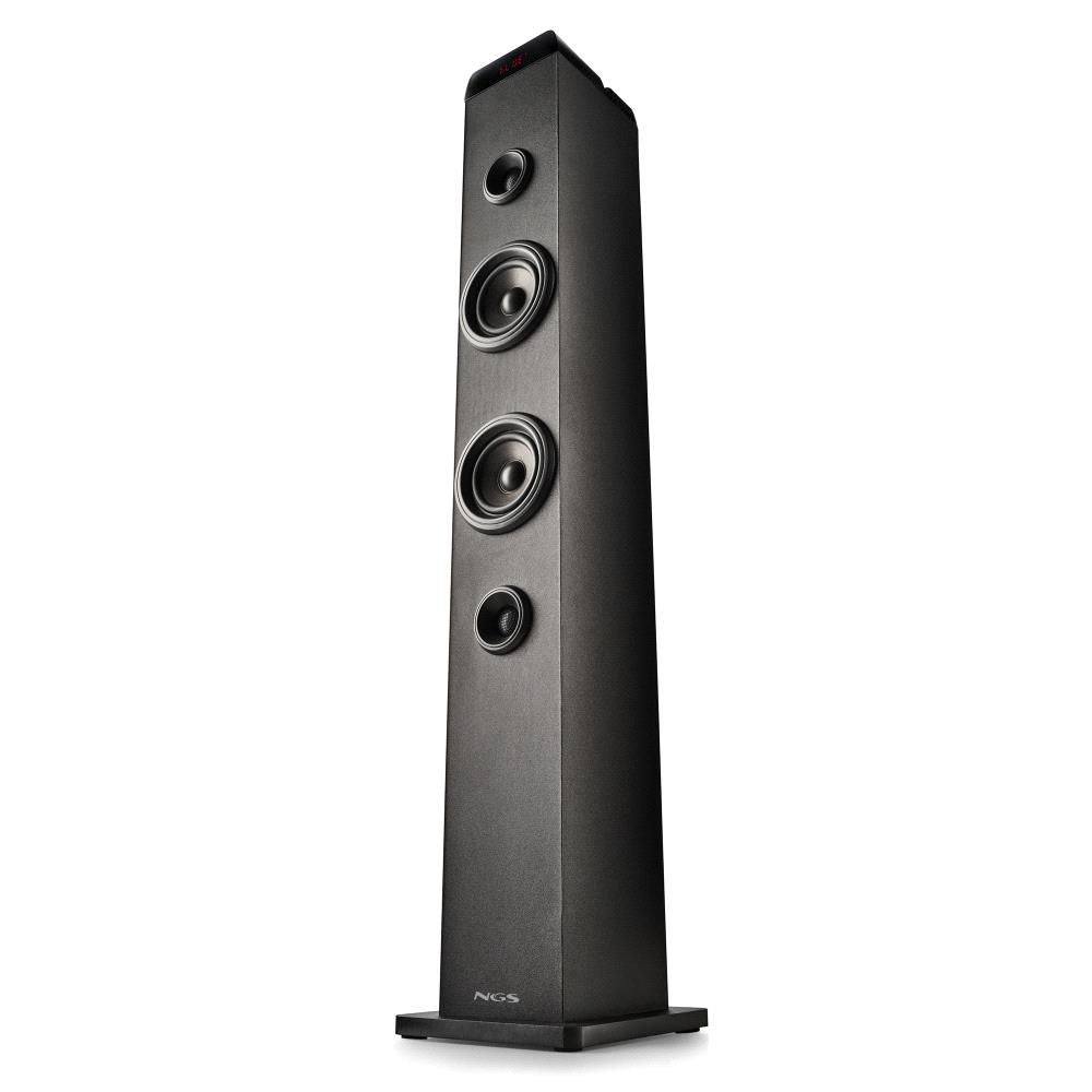 Torre de Sonido NGS 80W BT/USB Negra (SKYCHARMPRO)