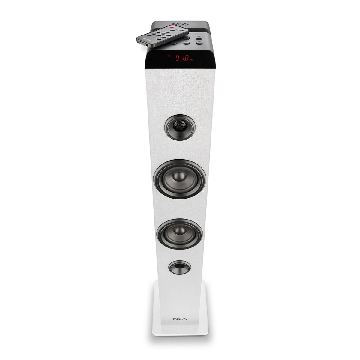 Torre de Sonido NGS 80W BT Blanca (SKYCHARMPROWHITE)