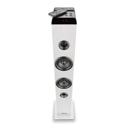 Torre de Sonido NGS 80W BT Blanca (SKYCHARMPROWHITE)