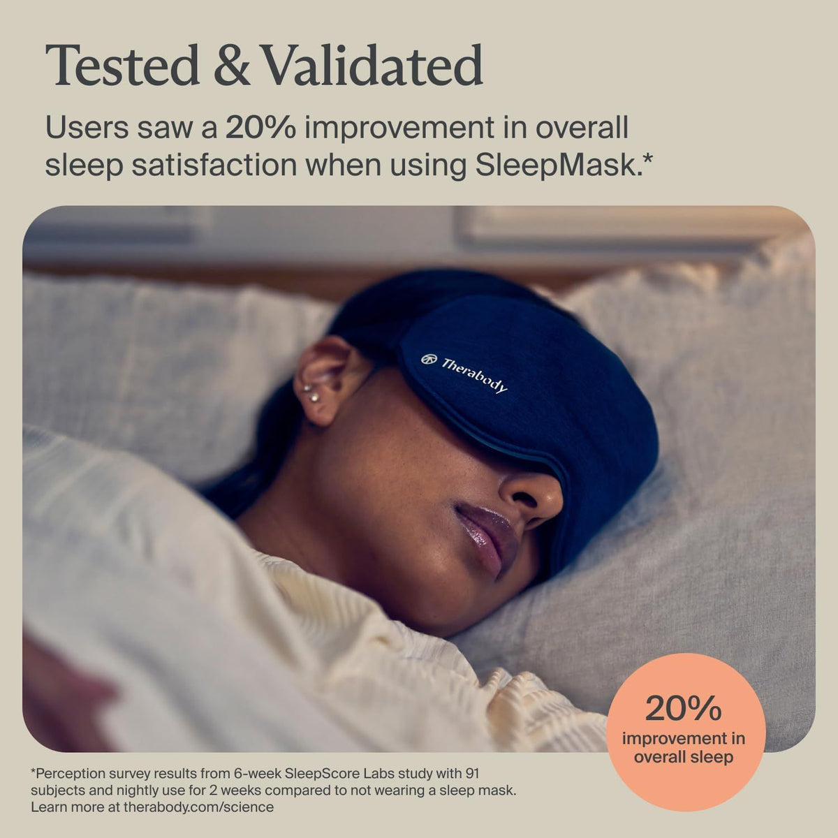 Antifaz Therabody Sleepmask Azul (SM0004081-3A30)