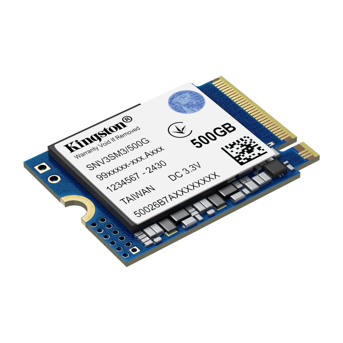SSD Kingston 500Gb M.2 2230 NVMe PCIe4.0 (SNV3SM3/500G)