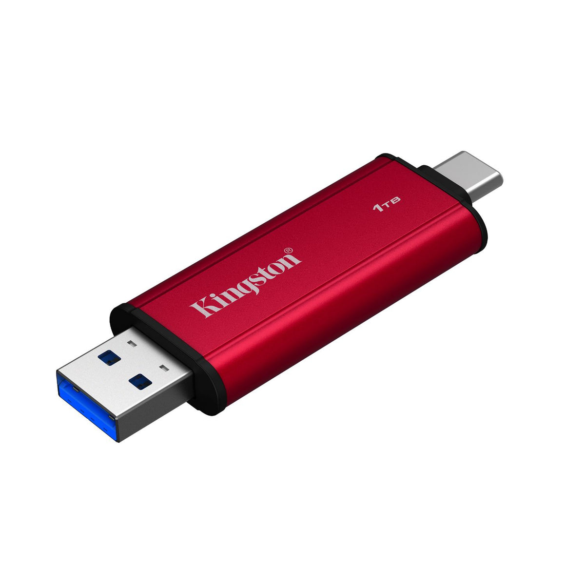 SSD Kingston 1Tb Dual USB-A/C 3.1 Negro/Rojo (SPSD/1TB)