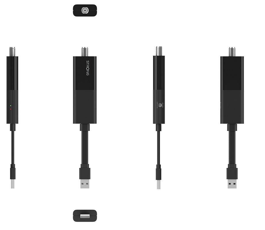 Receptor Android Tv STRONG 3en1 TDT/SAT UHD  (SRT427)