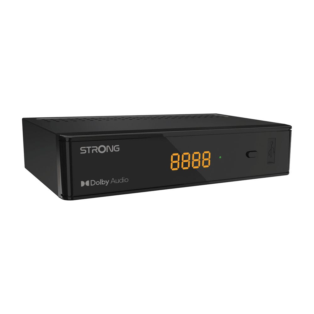 Receptor Satélite Strong HD Grabador Negro (SRT7030)