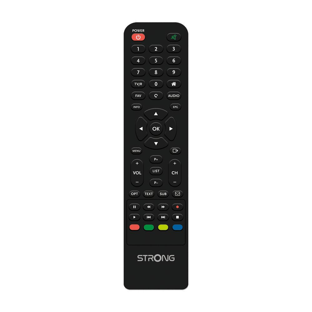 Receptor Satélite Strong HD Grabador Negro (SRT7030)