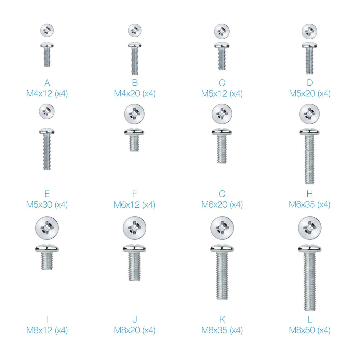 Kit de Montaje Universal TOOQ para pantallas (SSK4820)
