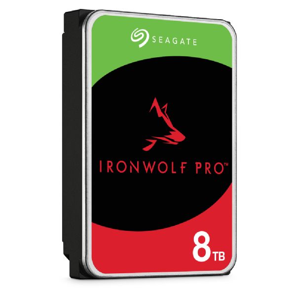 DISCO DURO 8TB SEAGATE IRONWOLF PRO 3,5" SATA3
