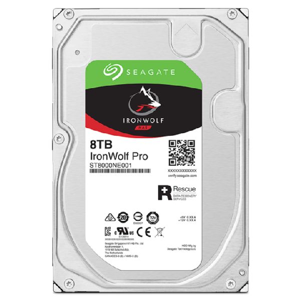 DISCO DURO 8TB SEAGATE IRONWOLF PRO 3,5" SATA3