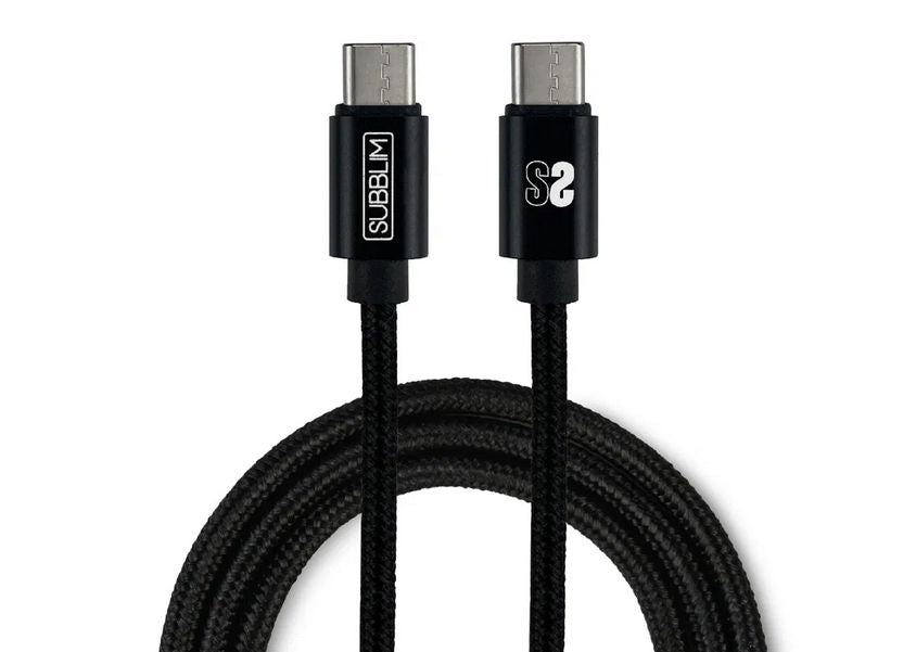 Cargador Pared SUBBLIM USB-A/C Cable USB-C (CHG-3WPD02)