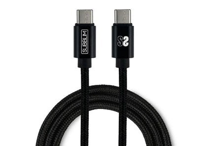 Cargador Pared SUBBLIM USB-A/C Cable USB-C (CHG-3WPD02)