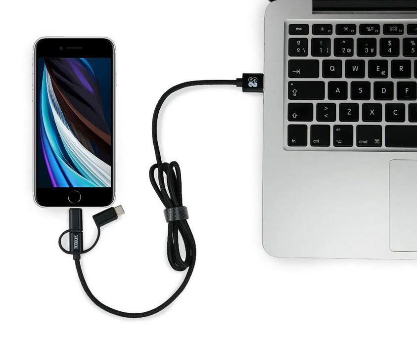 Cargador de Coche SUBBLIM USB-A 3en1 (SUB-CHG-4CC002)