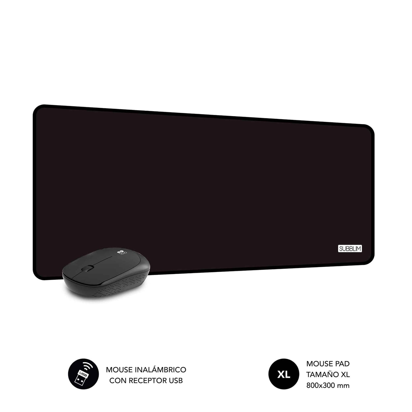 Set SUBBLIM Harmony Mouse/Mousepad (SUBMP-03HP001)