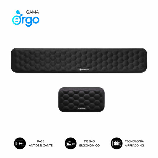 Reposamuñecas SUBBLIM AirPadding Pack 2 (SUBMP-04E010)