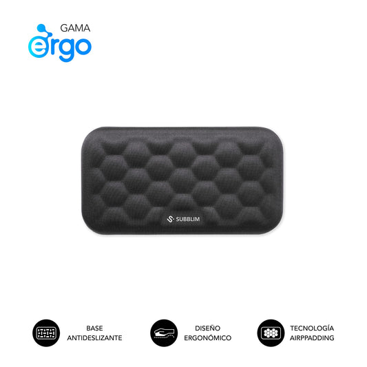Reposamuñecas SUBBLIM AirPadding Negro (SUBMP-04E040)