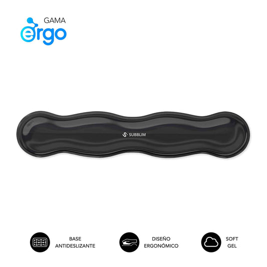 Reposamuñecas SUBBLIM Ergo Cristal Flex (SUBMP-04E081)