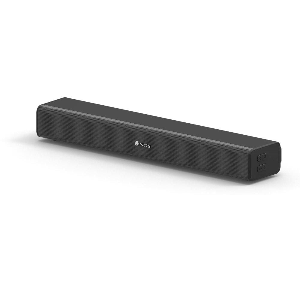 Barra de Sonido NGS 40W 2.0 Bluetooth Negro (SUBWAY)