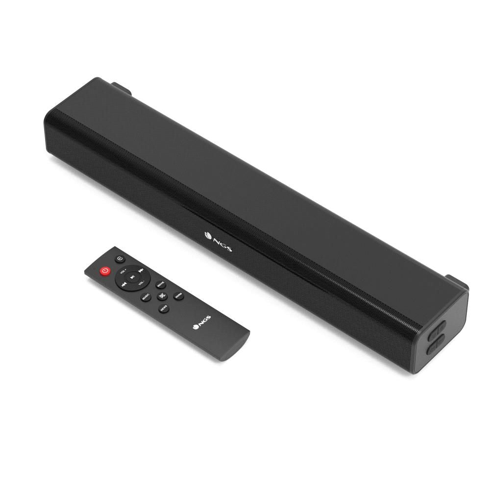 Barra de Sonido NGS 40W 2.0 Bluetooth Negro (SUBWAY)
