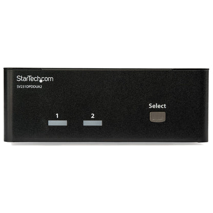 Conmutador STARTECH KVM 2p Displayport (SV231DPDDUA2)
