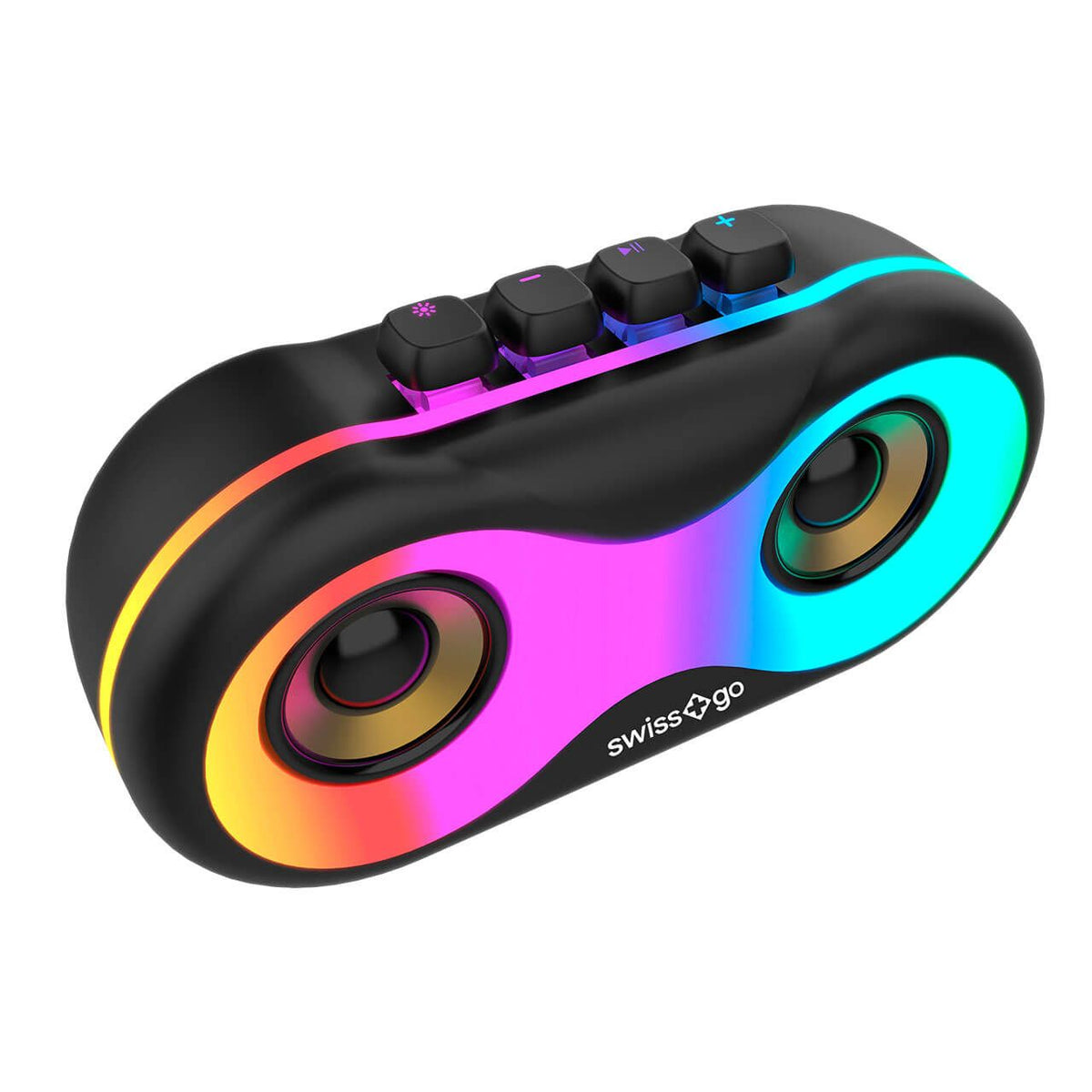 Altavoz SWISS GO Wali Bluetooth RGB USB-C (SWI303272)