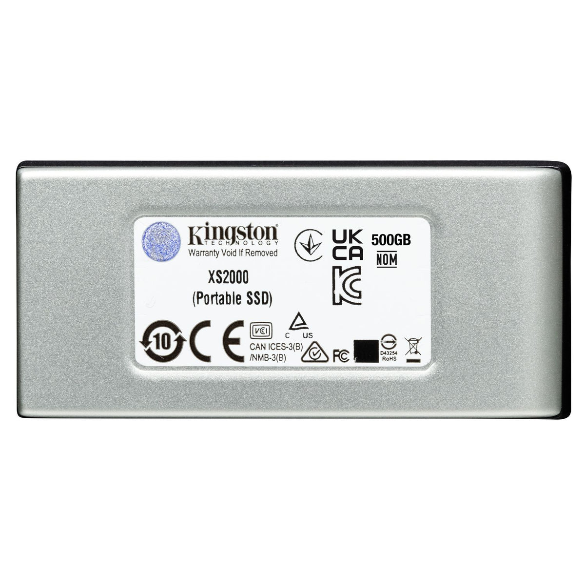 SSD Kingston XS2000 500Gb USB-C 3.0 3D (SXS2000/500G)