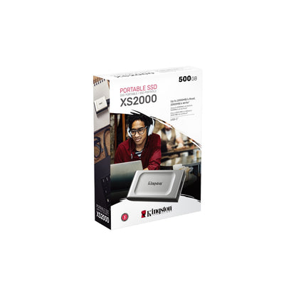 SSD Kingston XS2000 500Gb USB-C 3.0 3D (SXS2000/500G)