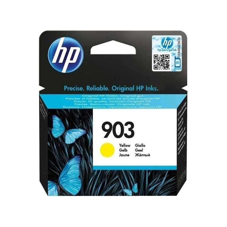 HP 903 Yellow Original Ink Cartridge - T6L95AE