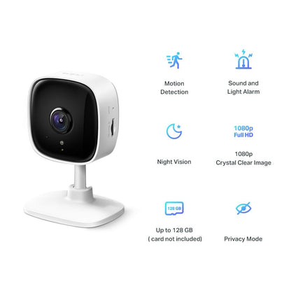Cámara IP TP-Link 2Mp FHD WiFi Nocturna Interior (TC60)