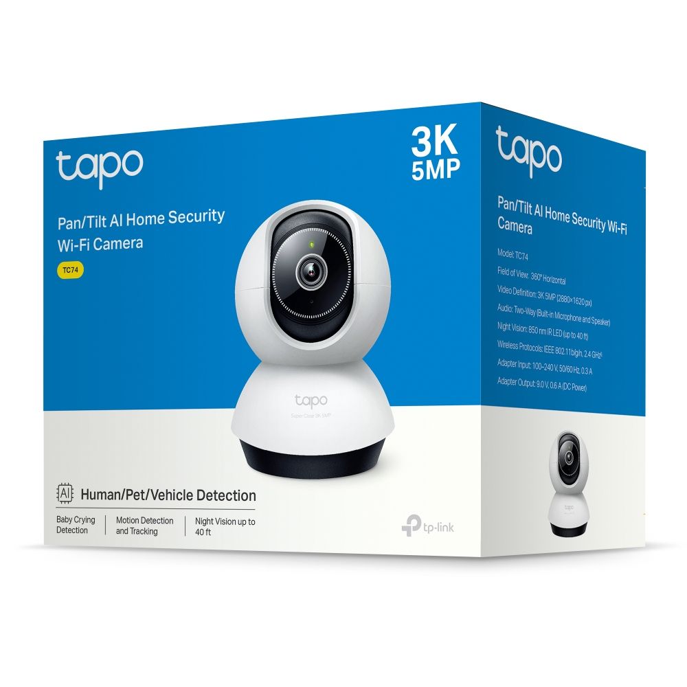 Cámara IP Tp-link Interior 5mp Wifi (TC74)
