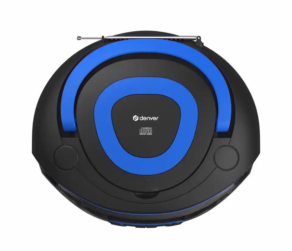 Radio CD DENVER DAB+/FM MP3 BT USB Azul (TDB-212BU)