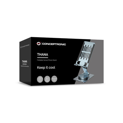 Soporte CONCEPTRONIC para Smartphone Plata (THANA08G)