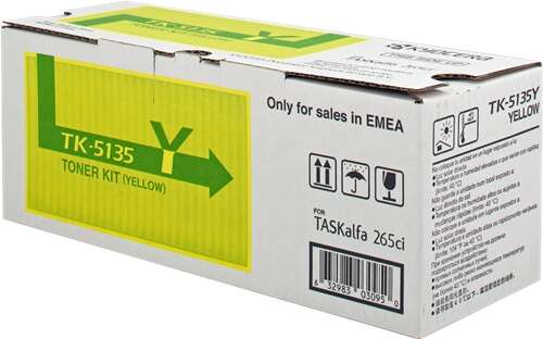 Kyocera TK5135 Yellow Original Toner Cartridge - 1T02PAANL0/TK5135Y