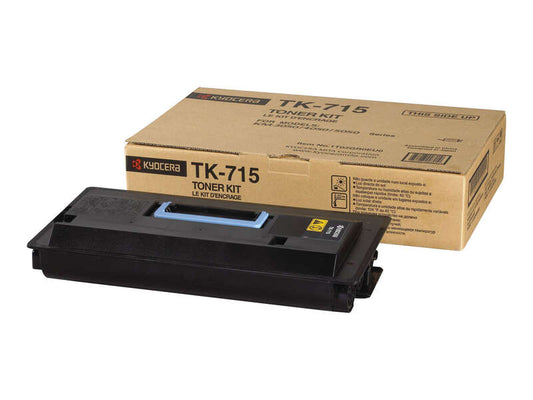 Kyocera TK715 Black Original Toner Cartridge - 1T02GR0EU0