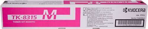 Kyocera TK8315 Magenta Original Toner Cartridge - 1T02MVBNL0/TK8315M