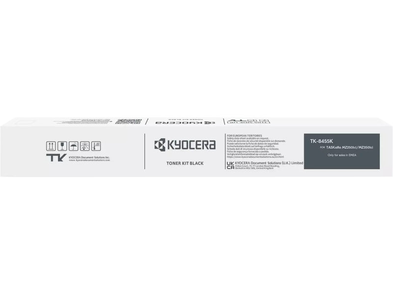 Kyocera TK8455 Black Original Toner Cartridge - 1T0C2M0NL0/TK8455K