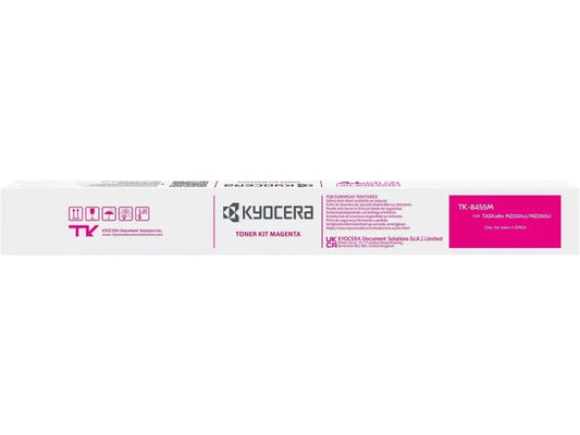 Kyocera TK8455 Magenta Original Toner Cartridge - 1T0C2MBNL0/TK8455M