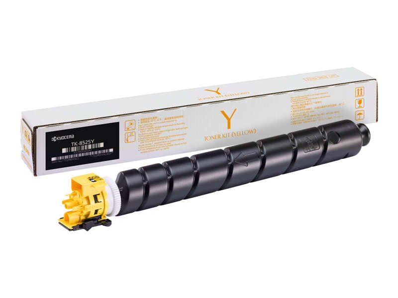 Kyocera TK8525 Yellow Original Toner Cartridge - 1T02RMANL0/1T02RMANL1/TK8525Y