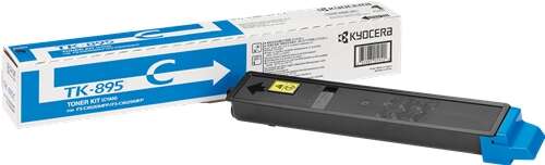 Kyocera TK895 Cyan Original Toner Cartridge - 1T02K0CNL0/TK895C