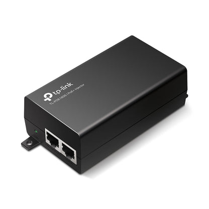 Inyector POE gigabit 802.3af/at autodetermina los requisitos de energia necesarios hasta 30w con 2 puertos gigabit hasta