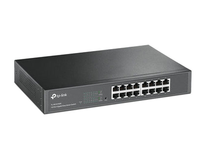 SWITCH TP-LINK ETHERNET 16 PUERTOS TL-SG1016DE RACK GESTIONABLE
