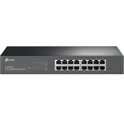 SWITCH TP-LINK ETHERNET 16 PUERTOS TL-SG1016DE RACK GESTIONABLE
