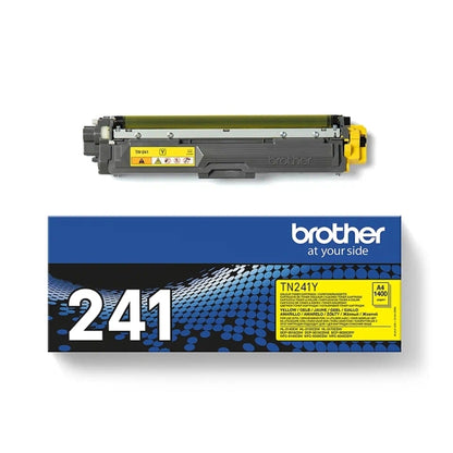Brother TN241 Amarillo Cartucho de Toner Original - TN241Y. 1.400 Paginas