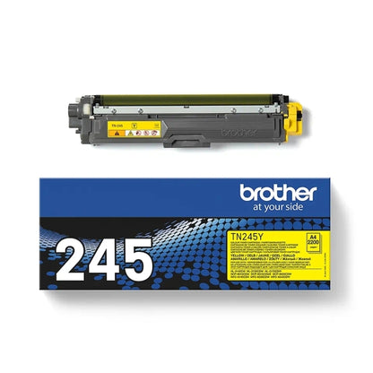Brother TN245 Amarillo Cartucho de Toner Original - TN245Y. 2.200 Paginas