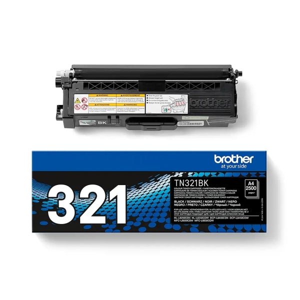 Brother TN321 Black Original Toner Cartridge - TN321BK