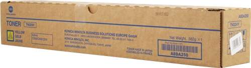 Konica Minolta TN324 Yellow Original Toner Cartridge - TN324Y/A8DA250