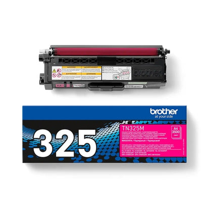 Brother TN325 Magenta Cartucho de Toner Original - TN325M. 3.500 Paginas