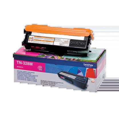 Brother TN328 Magenta Cartucho de Toner Original - TN328M. 6.000 Paginas
