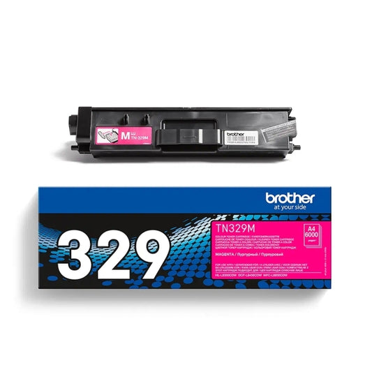 Brother TN329 Magenta Original Toner Cartridge - TN329M