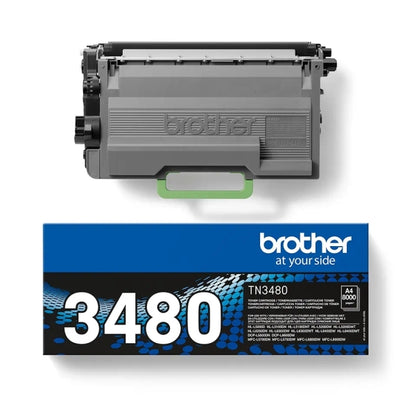 Brother TN3480 Negro Cartucho de Toner Original. 8.000 Paginas