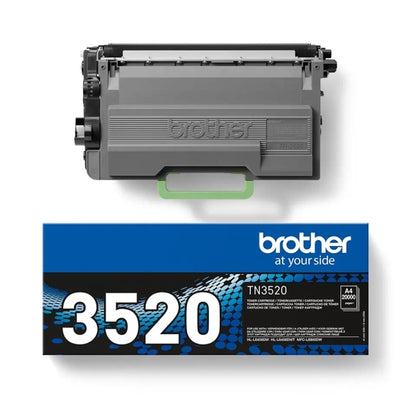 Brother TN3520 Negro Cartucho de Toner Original. 20.000 Paginas