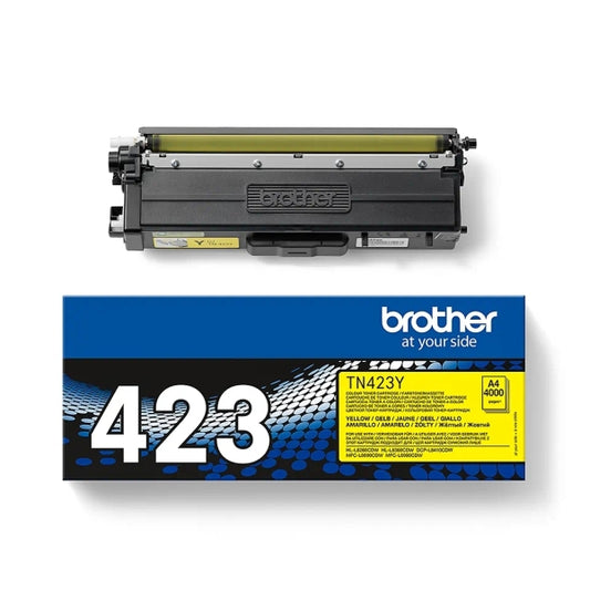 Brother TN423 Yellow Original Toner Cartridge - TN423Y